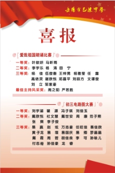 学校喜报