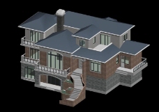世界最好的100栋别墅独栋豪华别墅3D模型设计