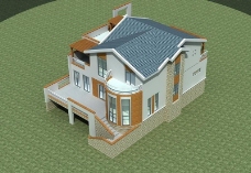 世界最好的100栋别墅华丽独栋多层别墅3D模型