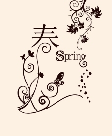 花藤春spring蝴蝶图片