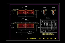 16米T梁桥全套CAD设计施工图纸