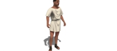 草图大师模型古罗马男人