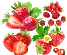 新年水果草莓素材图片