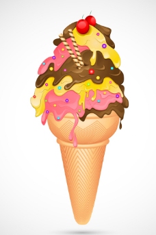 餐饮冰淇淋图片
