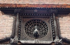 尼泊尔宗教建筑雕刻