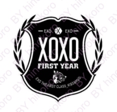 EXO XOXO 矢量图图片