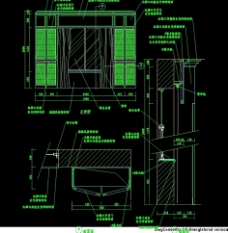 窗及窗套详图CAD