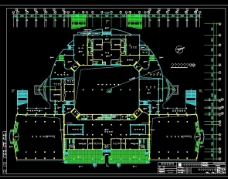CAD体育馆设计图