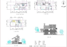 建筑施工图CAD图纸