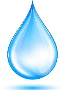 蓝色水滴图片