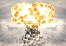 核爆蘑菇云图片