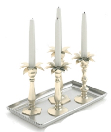 花式托盘蜡烛模型