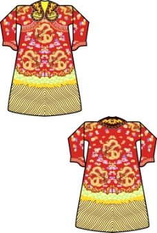 中国传统京剧表演服装