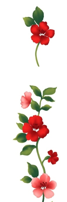 花纹 植物 花类 PSD 图片