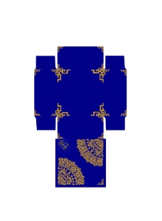 南阳玉雕包装设计平面图片