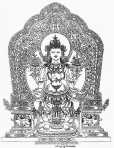 藏传弥勒菩萨图片