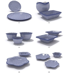 瓷器餐具3dmax模型