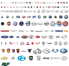 常用的138个汽车标志图片