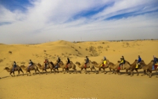 蒙古齐内蒙古库布齐沙漠图片