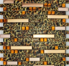 豹纹玻璃马赛克贴图图片