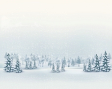 雪山冬天雪地背景图片