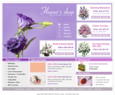 花朵设计网站图片