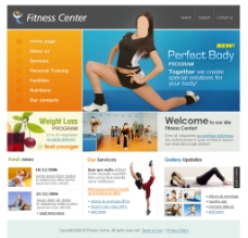 女性美体女性健身美体网站图片