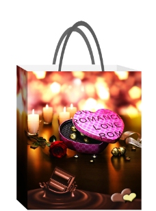 情人礼品情人节巧克力礼品袋图片