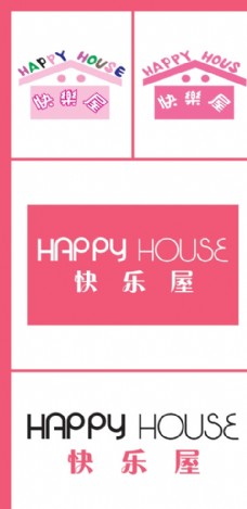 快乐屋矢量Logo