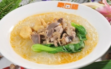 台湾小吃台式老鸭粉丝汤图片