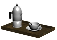 茶几用品3d家居模型图片