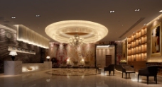 中式酒店大厅
