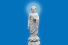 白瓷阿弥陀佛佛像图片