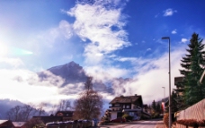 瑞士洛桑郊区风光图片