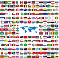 世界国旗国家标志世界各国标志国旗图片