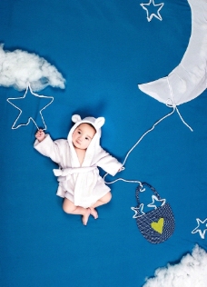 可爱宝宝照 创意儿童摄影图片