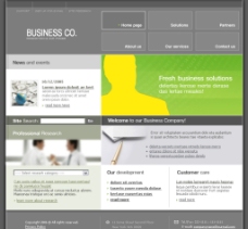商务企业类型网站图片
