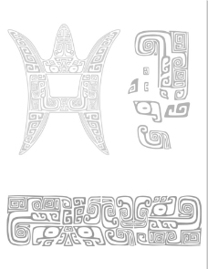 古代青铜器三国纹样古代纹样青铜器纹理图片