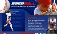 棒球俱乐部动态邮件网页模板