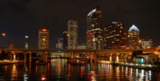 city城市夜景图片