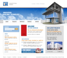 企业类房地产建筑类国外企业站图片