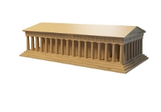 帕特农神庙3d模型